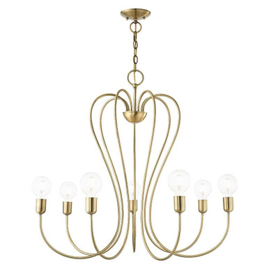 Lucerne 7 Light Large Chandelier by Livex - 41367
