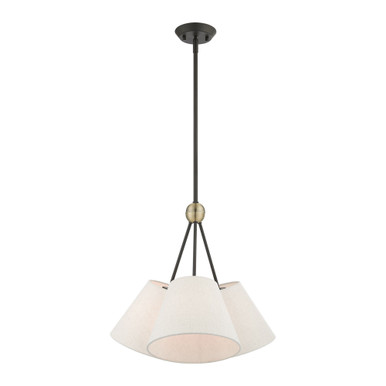 Prato 3 Light Medium Chandelier by Livex 41383 - 41383