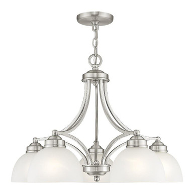 Somerset 5 Light Medium Chandelier by Livex - 4225