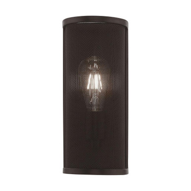 Braddock 1 Light Wall Sconce by Livex - 41209-07