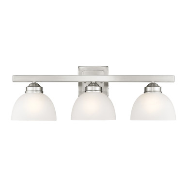 Somerset 3 Light Vanity Light 24.75 Inch Wide by Livex - 4203-91