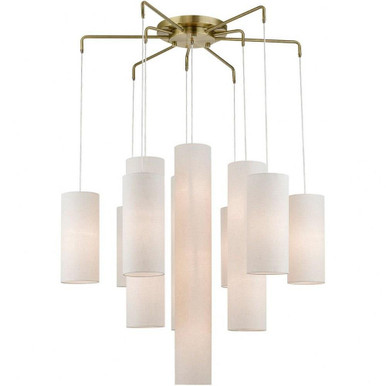 Strathmore 15 Light Oversized Foyer Chandelier by Livex 42657