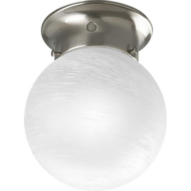 Recessed 1 Light 6 Inch Wide Flush Mount by Progress - P3401