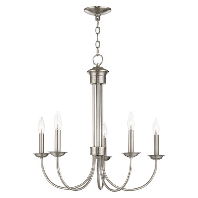 Estate 5 Light Medium Chandelier by Livex - 42685