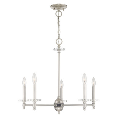 Bennington 5 Light Medium Chandelier by Livex - 42705
