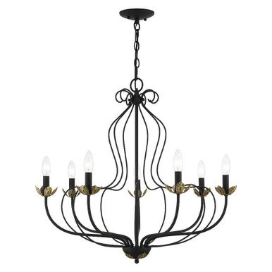 Katarina 7 Light Large Chandelier by Livex - 42907