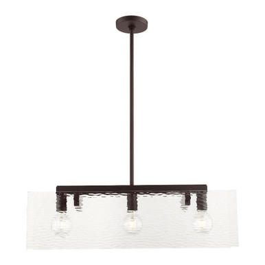 Ashcroft 3 Light Mini Chandelier by Livex - 45623