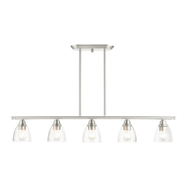 Montgomery 5 Light Island Chandelier by Livex - 46338