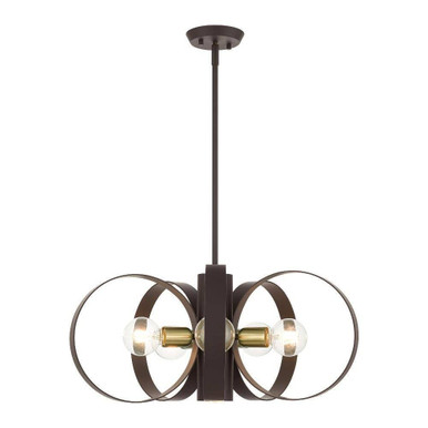 Modesto 6 Light Medium Chandelier by Livex - 46425