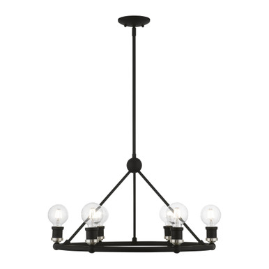 Lansdale 6 Light Medium Chandelier by Livex - 47166