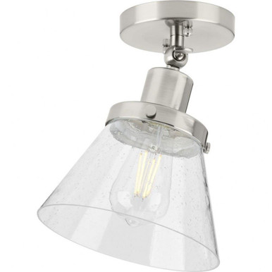 Hinton 1 Light 8 Inch Wide Flush Mount by Progress - P350198