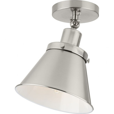 Hinton 1 Light 8.25 Inch Wide Flush Mount by Progress - P350199