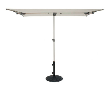 7 Foot Aluminum Manual Lift Rectangle Custom Umbrella by Simply Shade - SSBU