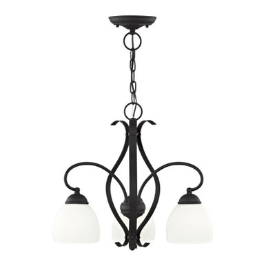 Brookside 3 Up Light Small Chandelier by Livex - 4773-04