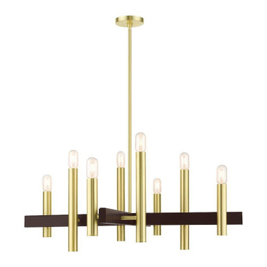 Helsinki 8 Light Oversized Chandelier by Livex 49998