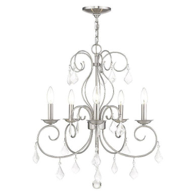 Donatella 5 Light Medium Chandelier by Livex - 50765