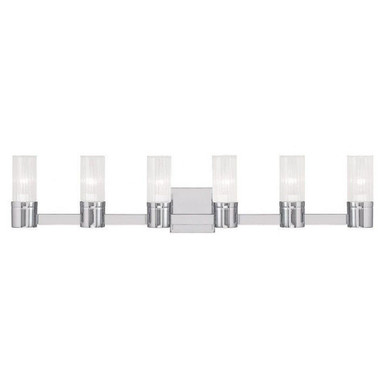 Midtown 2 Light Vanity Light 12.5 Inch Wide by Livex - 50682-91