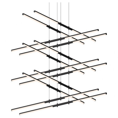 Tik Tak 24 LED Pendant 47.5 Inch Wide by Sonneman - 2806