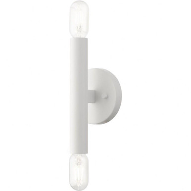 Copenhagen 2 Light Wall Sconce 9.88 Inch Tall by Livex - 51132