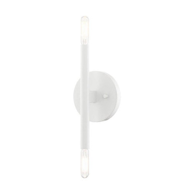 Copenhagen 2 Light Wall Sconce 16.25 Inch Wide by Livex - 51172