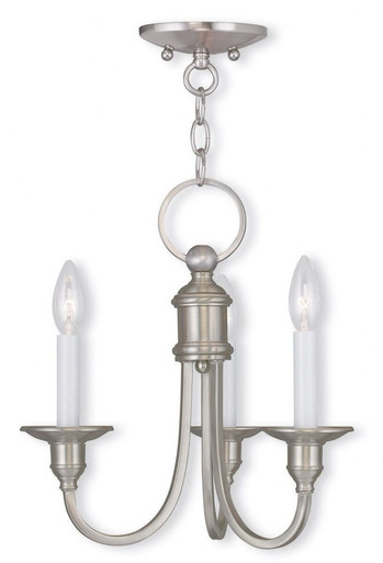 Cranford 3 Light Small Chandelier by Livex - 5143