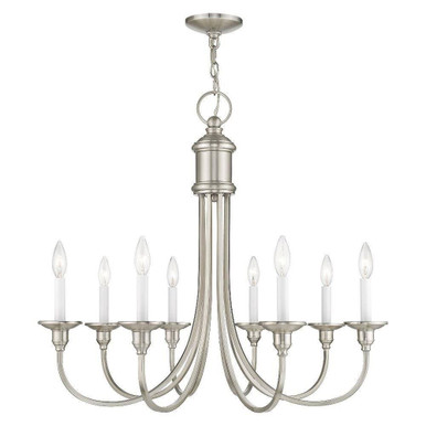 Cranford 8 Light Large Chandelier by Livex - 5148