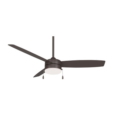 Airetor III 54 Inch 3 Blade Ceiling Fan with Light Kit by Minka Aire - F670L