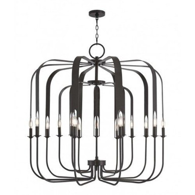 Addison 15 Light Oversized Foyer Chandelier by Livex - 51949