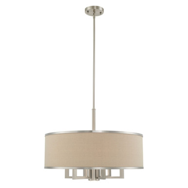 Park Ridge 6 Light Medium Chandelier by Livex 62614 - 62614
