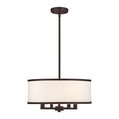 Park Ridge 4 Light Small Chandelier by Livex 62615 - 62615