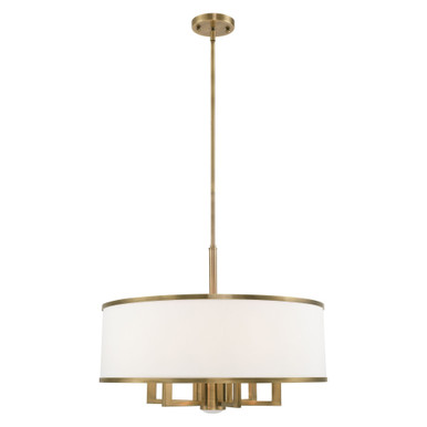 Park Ridge 6 Light Medium Chandelier by Livex 62616 - 62616