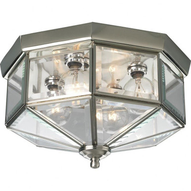 Richmond Hill 4 Light 11.13 Inch Wide Flush Mount by Progress - P5789
