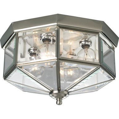 Richmond Hill 4 Light 11.13 Inch Wide Flush Mount by Progress - P5789