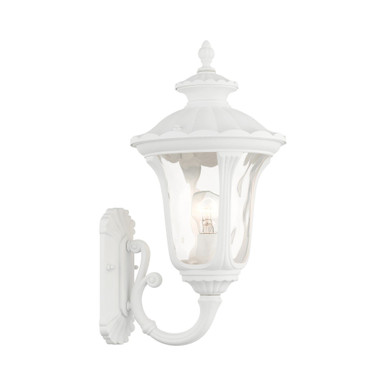 Oxford 1 Light Traditional Outdoor Wall Lantern 18 Inch Tall by Livex - 7852
