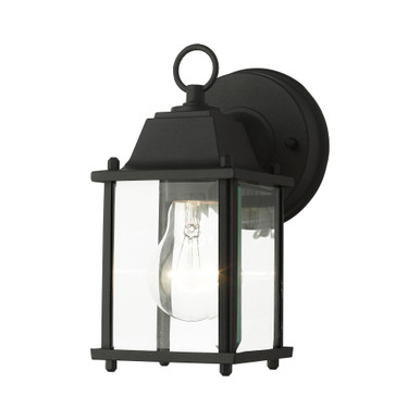 Hamilton 1 Light Outdoor Wall Lantern 8.5 Inch Tall by Livex - 7506-14