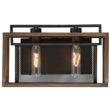 Rio Lobo 2 Light Vanity Light by Varaluz - 285B02DOBL