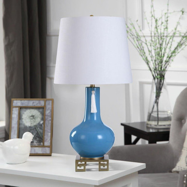 Dann Foley 1 Light Table Lamp Bohemian Style 31.25 x 9 Inches by Stylecraft - DFL331675DS