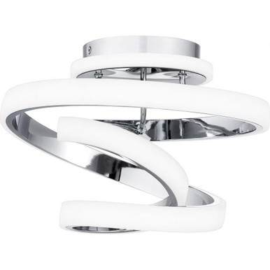 Aviva 26W LED 13 Inch Wide Semi Flush Mount by Quoizel - PCAVI1713
