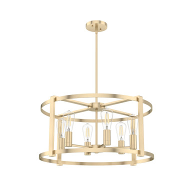 Astwood 6 Light Medium Chandelier by Hunter - 19000