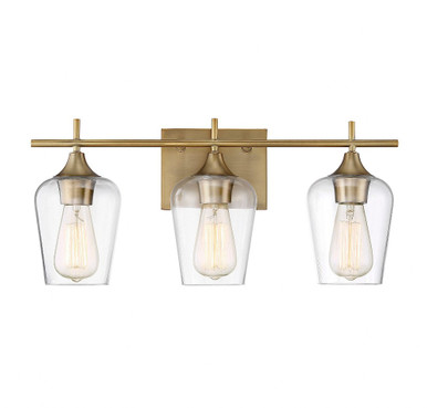 Octave 3 Light Vanity Light by Savoy House - 8-4030-3