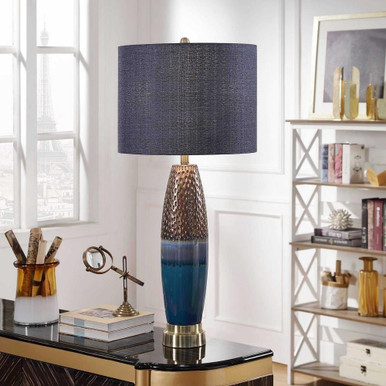 Bedford One Light Table Lamp by Stylecraft - L315924DS