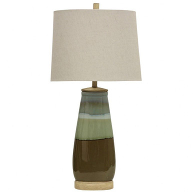 Millville One Light Table Lamp by Stylecraft - L314096DS
