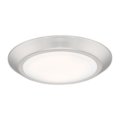Verge 15W 1 LED 7.75 Inch Wide Flush Mount by Quoizel - VRG1608