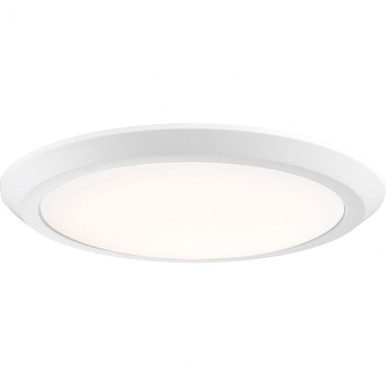 Verge 30W 1 LED 16 Inch Wide Flush Mount by Quoizel - VRG1616