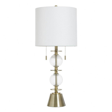 2 Light Table Lamp In Contemporary Style 33.25 x 14 Inches by Stylecraft - L330266DS