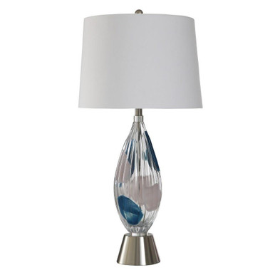 1 Light Table Lamp 34.5 Inches Tall and 17 Inches Wide by Stylecraft - L334554DS