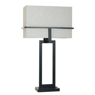 1 Light Table Lamp 29.5 Inches Tall and 17.5 Inches Wide by Stylecraft - L334350DS