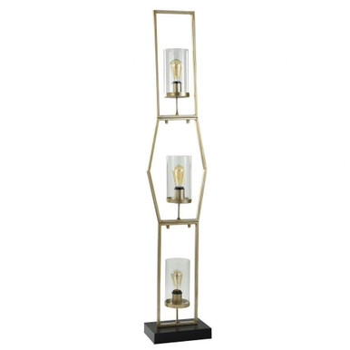 Laslo 3 Light Floor Lamp 65 x 11.75 Inches by Stylecraft - L74264DS