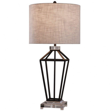 Windsor 1 Light Table Lamp by Harp and Finial - HFL318825DS
