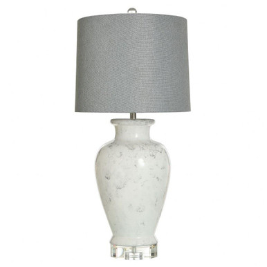 Julian 1 Light Table Lamp 38 x 18 Inches by Harp and Finial - HFL333668DS